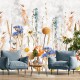 Mural Iberostil Dreaming of Nature Preserved Nature Blues INK7760
