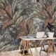 Mural Iberostil Dreaming of Nature Dreaming of Jungles Gray INK7737