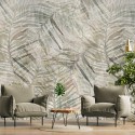 Dreaming of Nature INK7729 Palm Leaf Love Mural