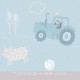 Mural infantil Iberostil Olive & Noah On the Farm INK7839