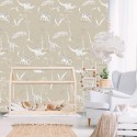 Olive & Noah INK7829 Dino Toile Mural Infantil