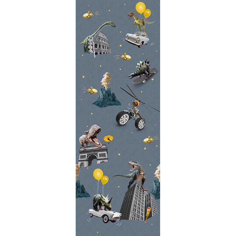 Mural infantil Iberostil Olive & Noah It's a Crazy World INK7825