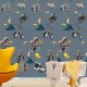 Mural infantil Iberostil Olive & Noah It's a Crazy World INK7825