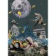 Mural infantil Iberostil Olive & Noah It's a Crazy World INK7823