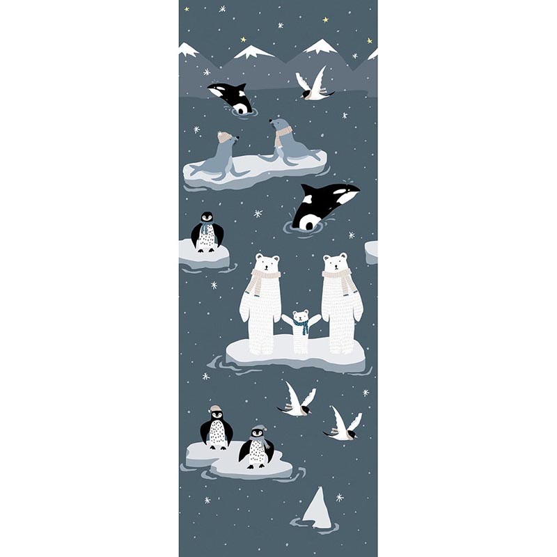 Mural infantil Iberostil Olive & Noah Winterworld INK7822