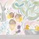 Mural infantil Iberostil Olive & Noah Sweet Garden INK7816