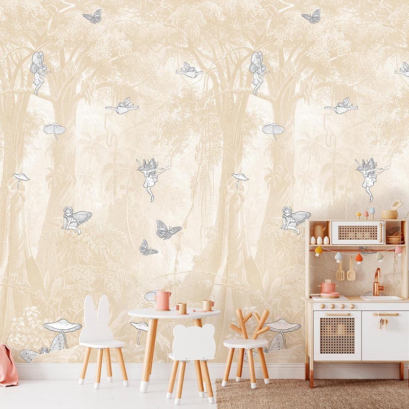 Mural infantil Iberostil Olive & Noah Fairytale Forest INK7813