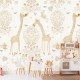 Mural infantil Iberostil Olive & Noah Giraffe's Eden INK7812