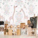 Olive & Noah INK7811 Giraffe's Eden Mural Infantil