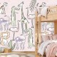 Mural infantil Iberostil Olive & Noah Simple Jungle INK7810