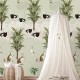 Mural infantil Iberostil Olive & Noah Ostrich Jungle INK7803