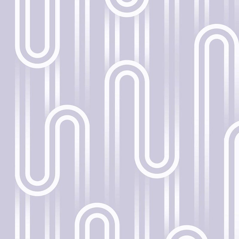 Papel pintado Saint Honoré Envy Ups N Downs Lavender 1541-118731
