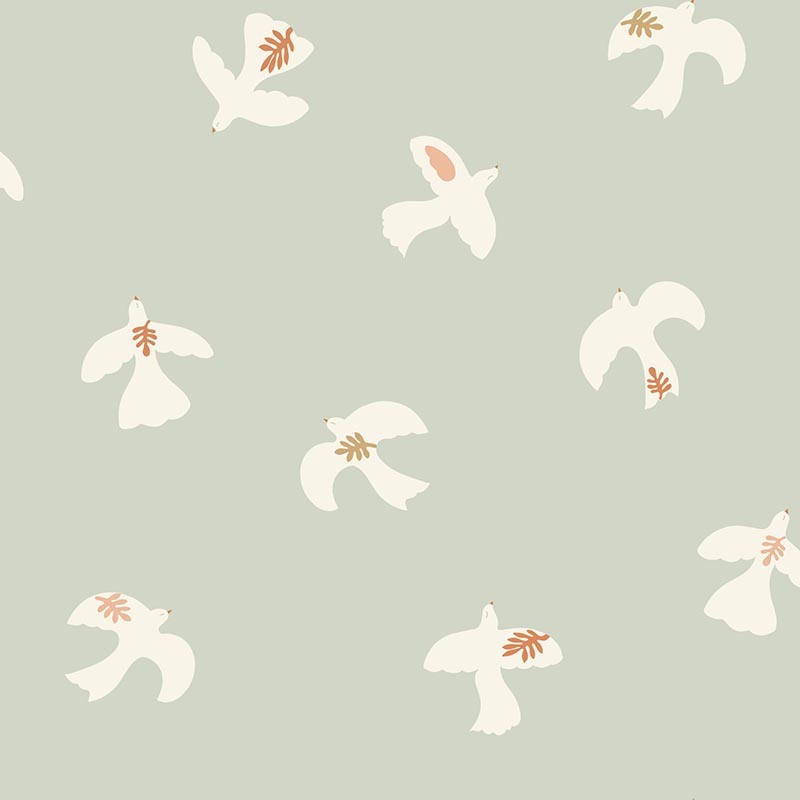 Papel pintado infantil Caselio Let's Go Girls Colombe LGG104507032