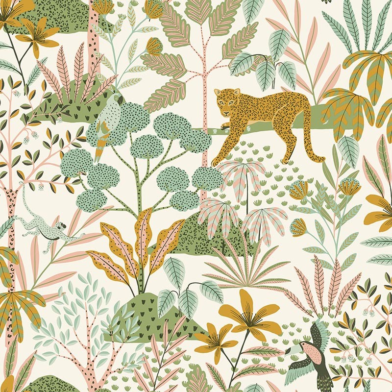 Papel pintado infantil Caselio Let's Go Girls Jane LGG104480767