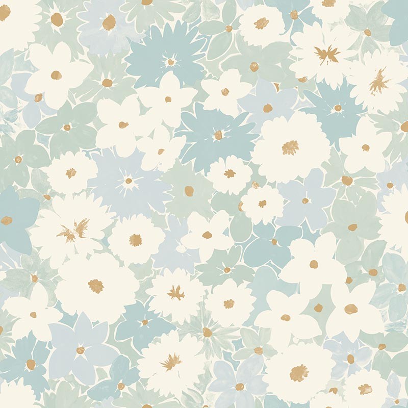 Papel pintado infantil Caselio Let's Go Girls Flora LGG104416659