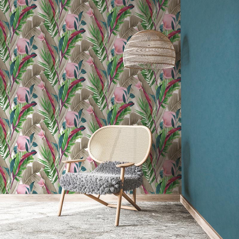 Papel pintado Unipaper Tropicana Home 027-TRO