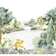 Mural decorativo WonderWalls The Lake WDWS89107307