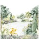 Mural decorativo WonderWalls The Lake WDWS89107307