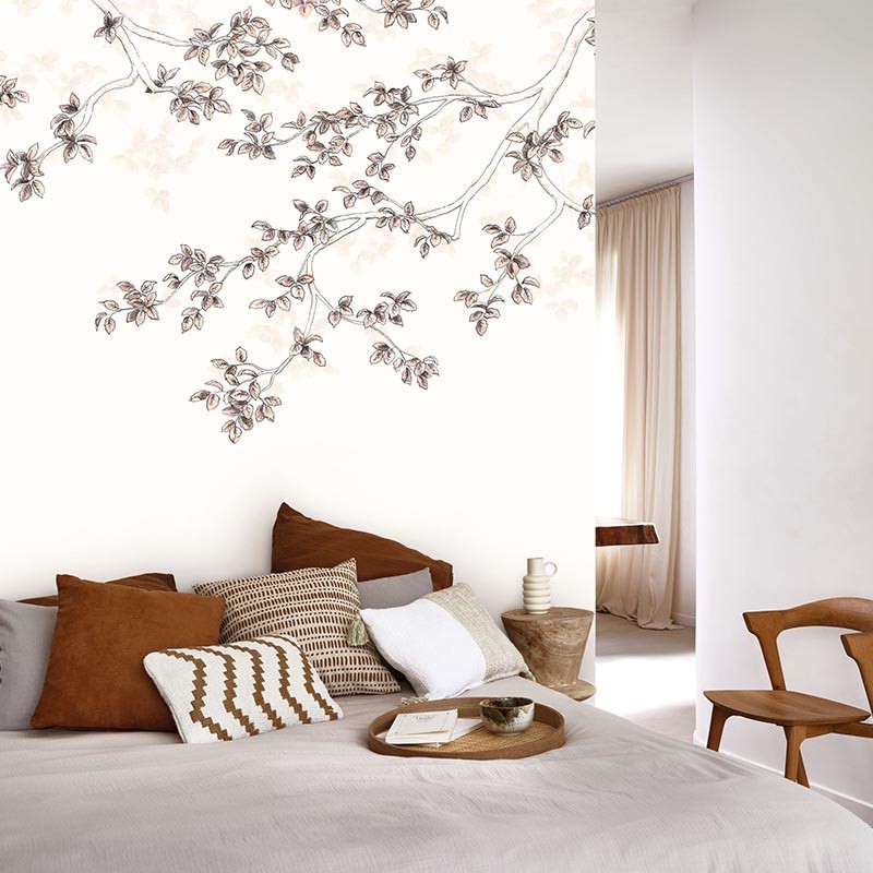 Mural decorativo WonderWalls Calming Leaves WDWS89134107