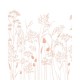 Mural decorativo WonderWalls Capillaris WDWS89143605