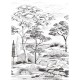Mural decorativo WonderWalls Piana WDWS89159005