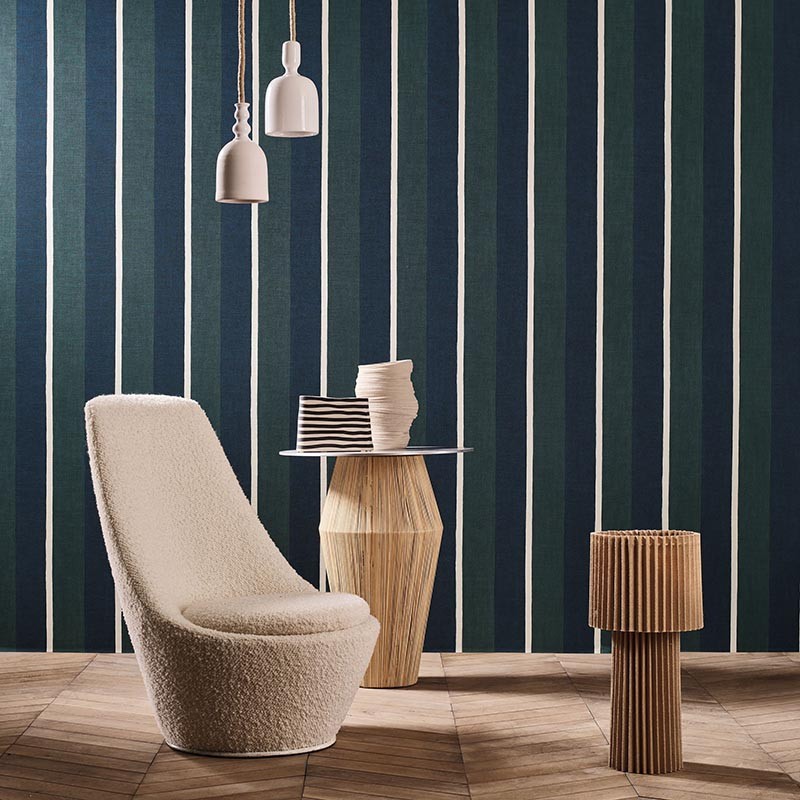 Papel pintado Casamance La Chaux Sinopia 76040508