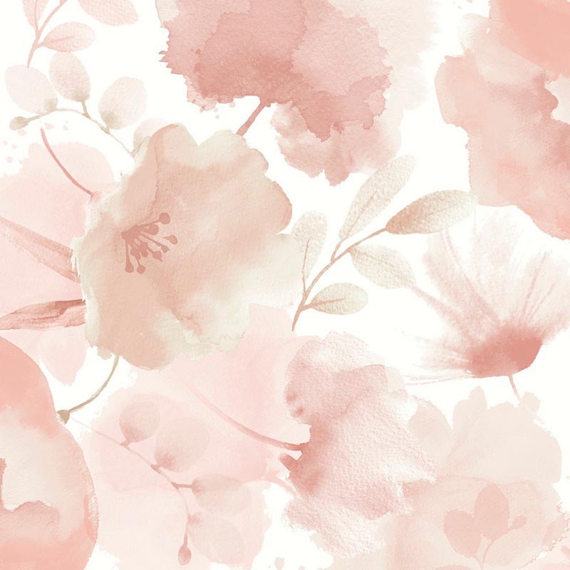 Papel pintado York Wallcoverings Blooms Watercolor Bouquet BL1772