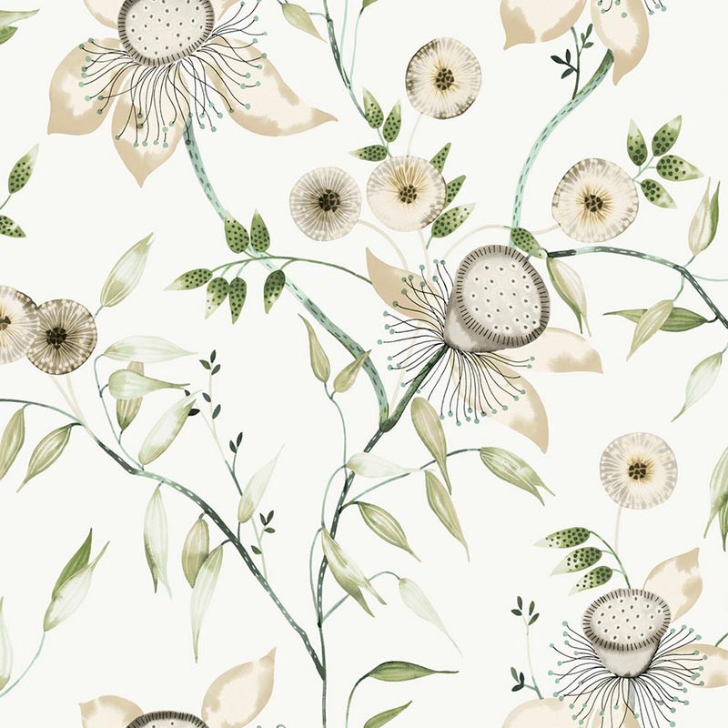 Papel pintado York Wallcoverings Blooms Dream Blossom BL1793