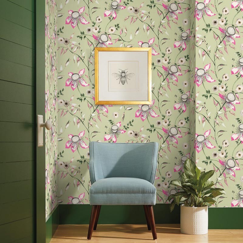 Papel pintado York Wallcoverings Blooms Dream Blossom BL1791