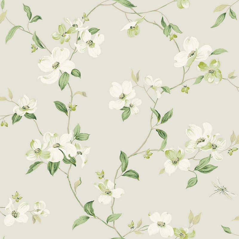 Papel pintado York Wallcoverings Blooms Dogwood BL1762
