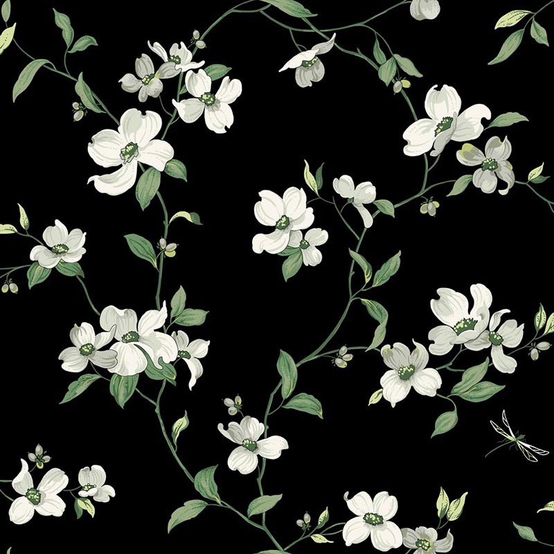 Papel pintado York Wallcoverings Blooms Dogwood BL1764