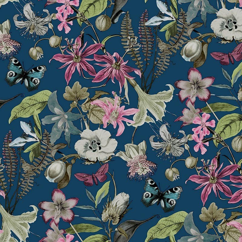 Papel pintado York Wallcoverings Blooms Butterfly House BL1723