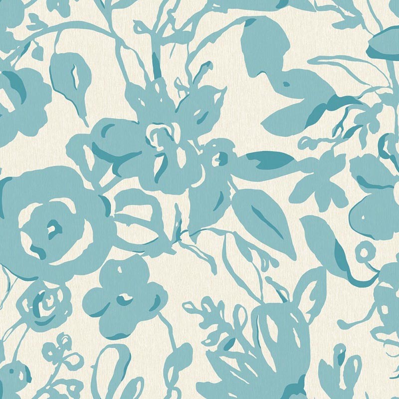 Papel pintado York Wallcoverings Blooms Brushstroke Floral BL1736