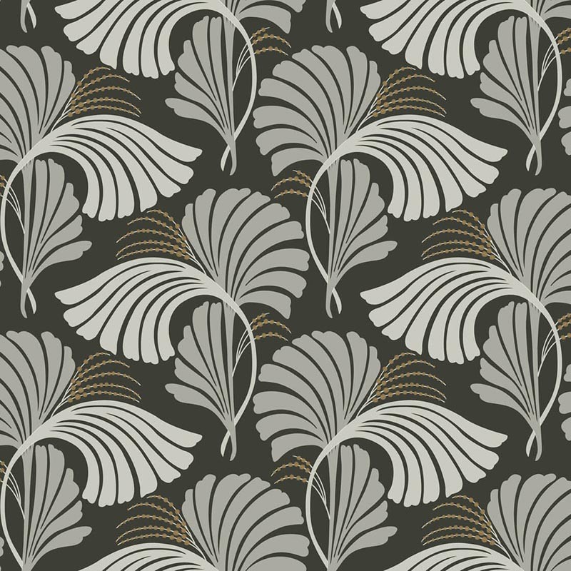 Papel pintado York Wallcoverings After Eights Dancing Leaves 1881-DT5134