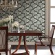 Papel pintado York Wallcoverings After Eights Dancing Leaves 1881-DT5134