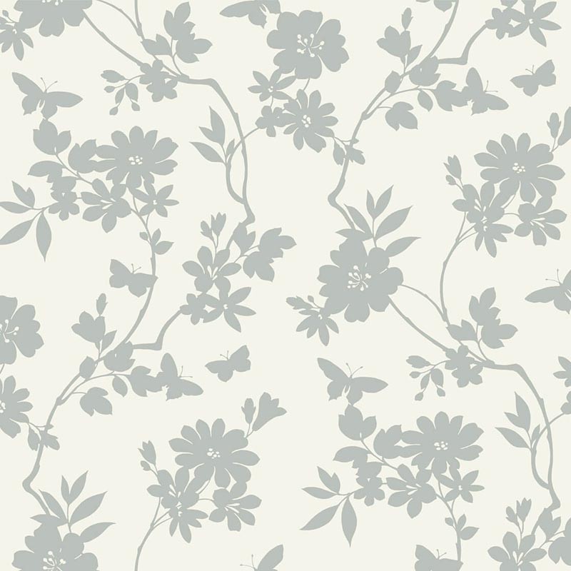 Papel pintado York Wallcoverings After Eight Flutter Vine 1881-DT5023
