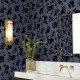 Papel pintado York Wallcoverings After Eight Flutter Vine 1881-DT5021
