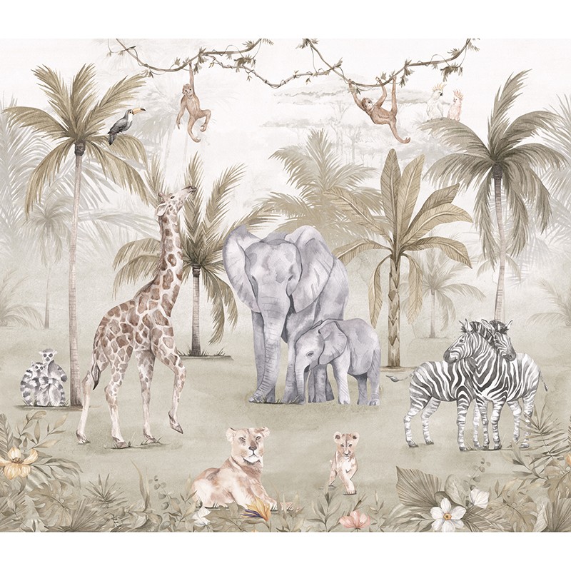 Mural decorativo ICH Mika Jungle 982-2