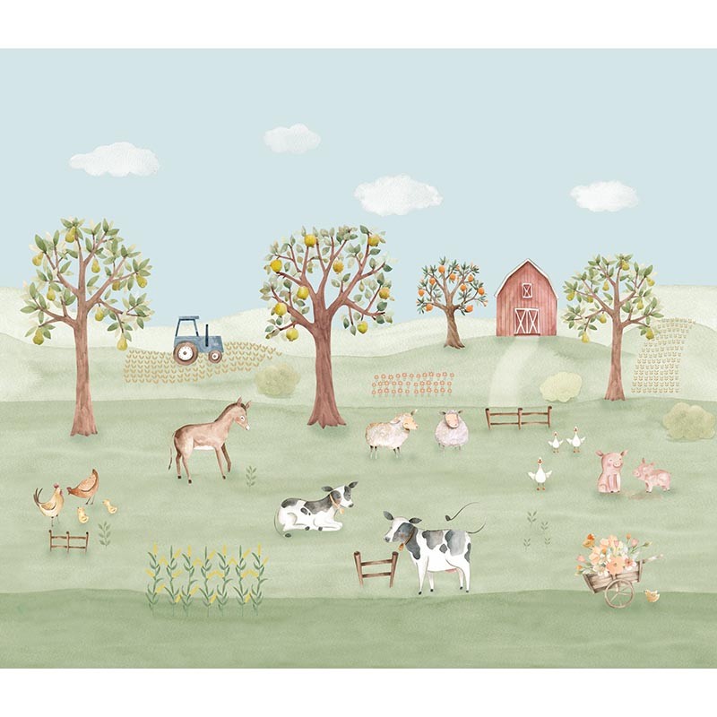 Mural decorativo ICH Wallpaper Mika Farm 981-2