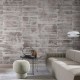 Linen House 302966 Block Print Emil & Hugo Mural