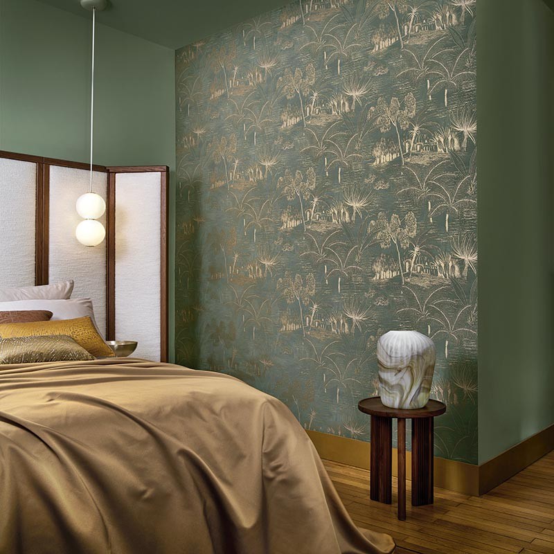 Papel pintado Casamance Bord du Nil Baharia 76141120
