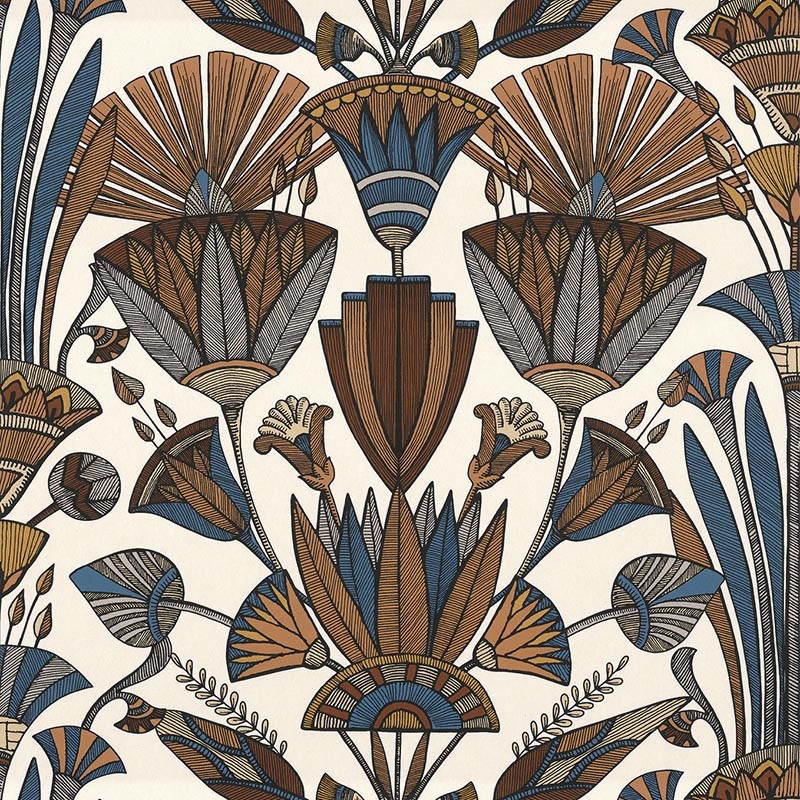 Papel pintado Casamance Bord du Nil Denderah 76130712