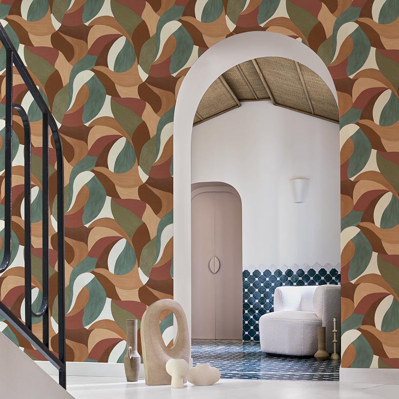 Papel pintado Casamance Terra Rossa Mandorla 76200304