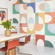 Papel pintado Casadeco Milano Sixties Pop Art MISI89371234