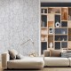 Mural decorativo Iberostil Tierra Wood Shelving 212611-2