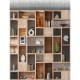 Mural decorativo Iberostil Tierra Wood Shelving 212611-1