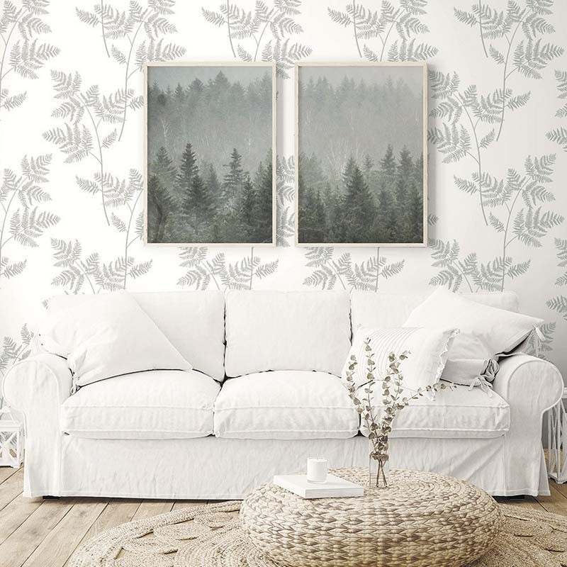 Papel pintado Wallquest Natural Silhouettes NS52408