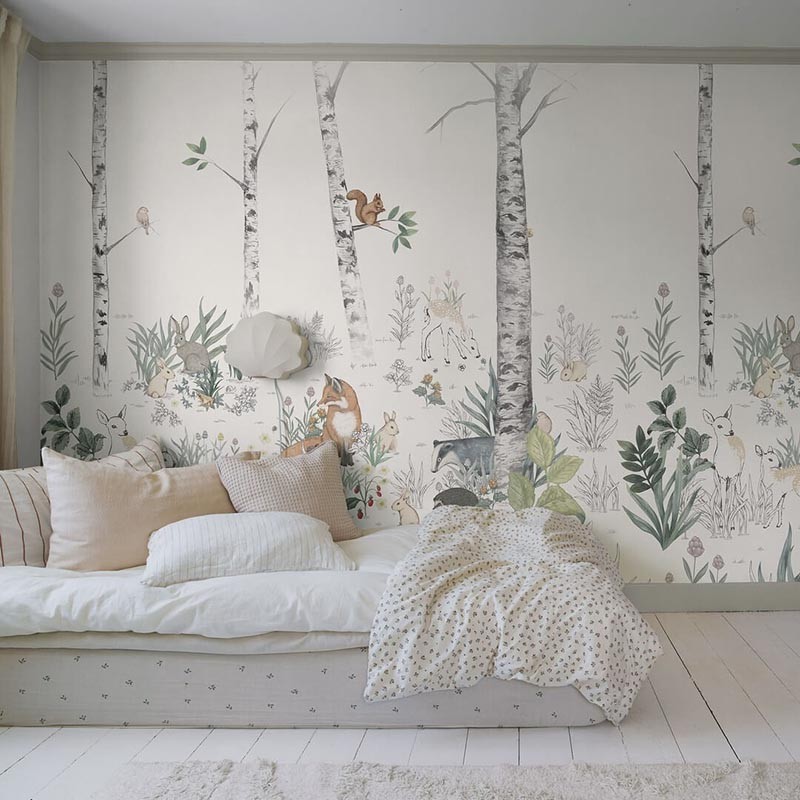 Mural infantil Boras Tapeter Newbie II Magic Forest 7481