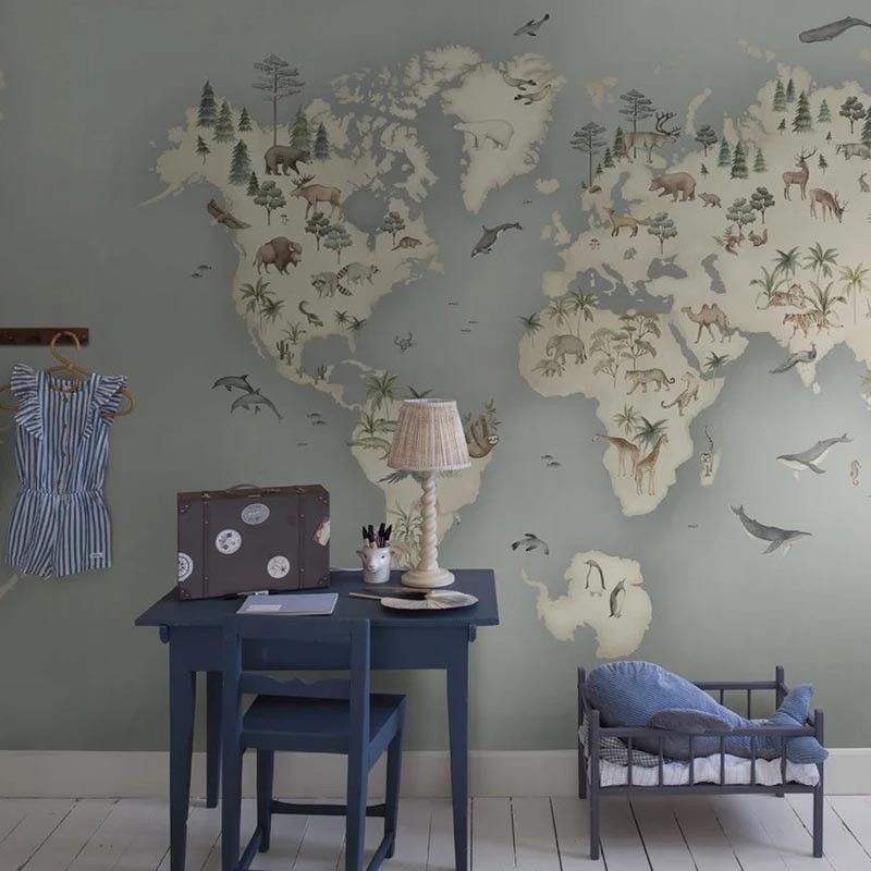 Mural infantil Boras Tapeter Newbie II Little Explorer 6946
