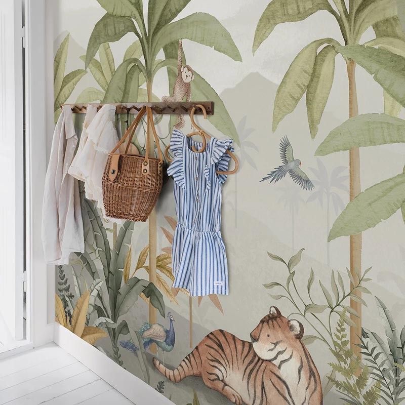 Mural infantil Boras Tapeter Newbie II Wild Jungle 6945